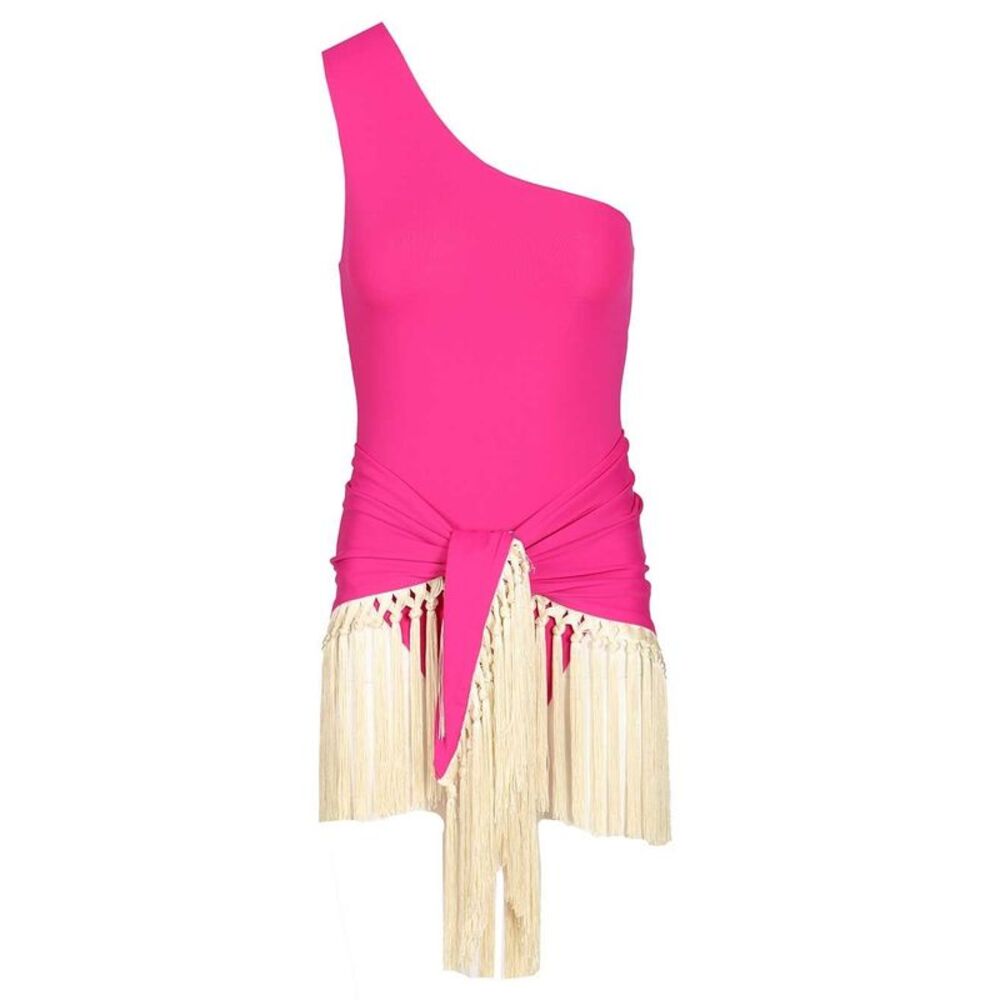 Taller Marmo Women Yacare One-Piece Swimsuit And Pareo Set